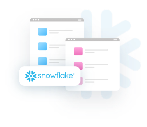 Graphic of Snowflake tables